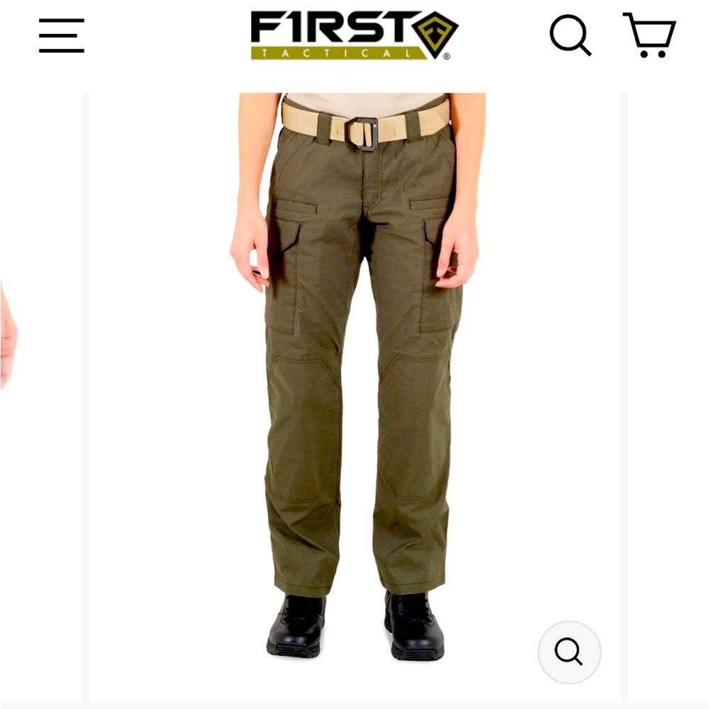 Women’s First Tactical V2 OD Green TDU pants 6/Regular- NWOT